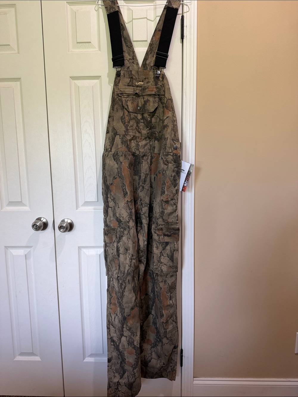 Natural Gear Men's Camouflage Overalls - Brown/Green